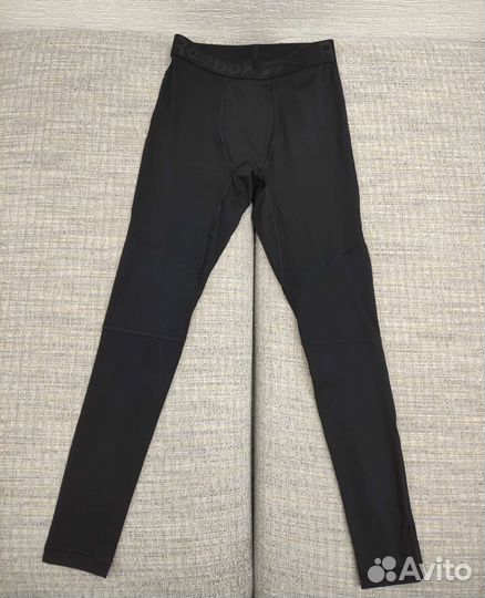 Тайтсы мужские Reebok, чёрные, р. M (Оригинал)