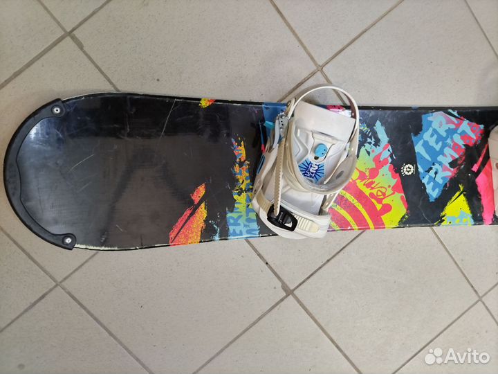 Сноуборд Termit chance 140 с крепами Rossignol