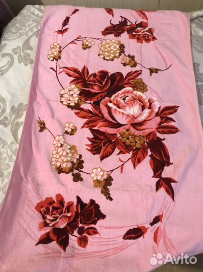 Полотенце Китай винтаж велюр