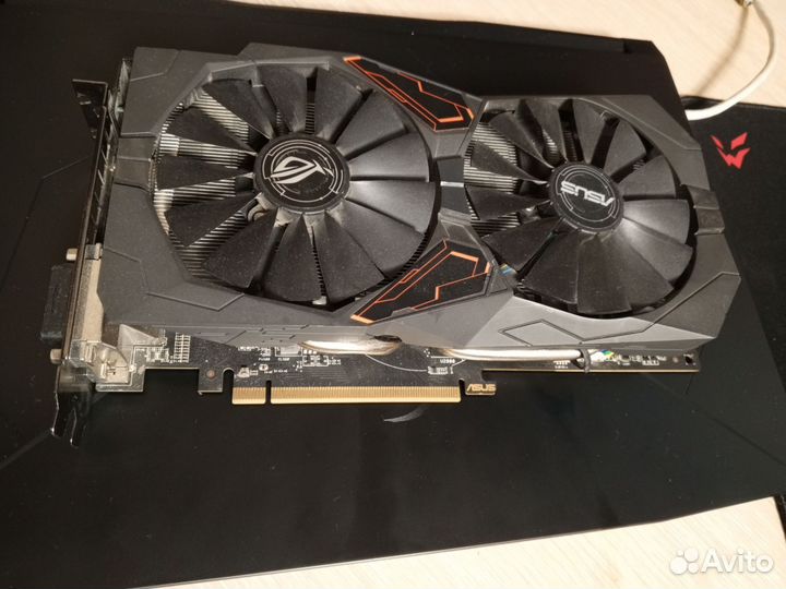 Видеокарта rx 570 strix 4gb