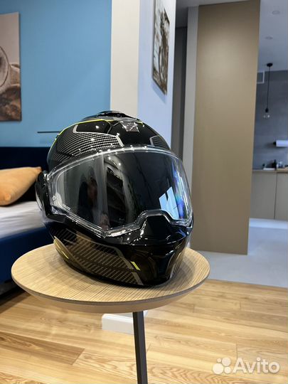 Мотошлем scorpion exo tech carbon размер L