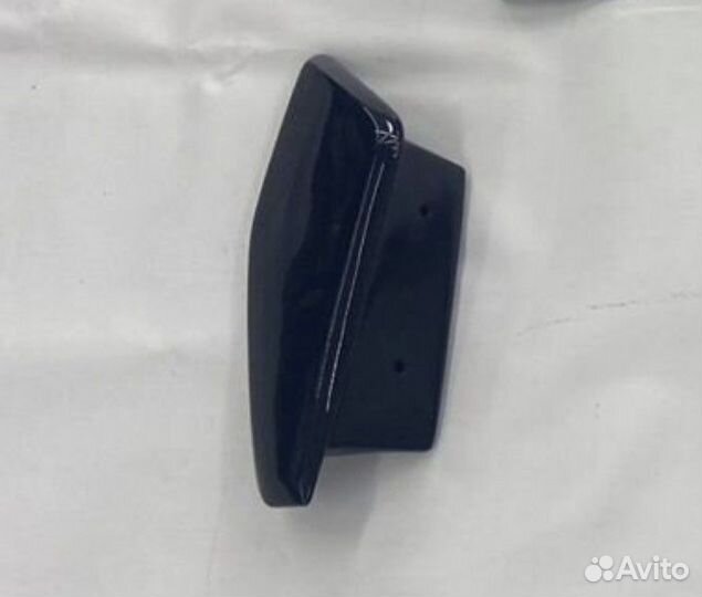 Боковые клыки BMW f16, лезвия заднего бампера f16