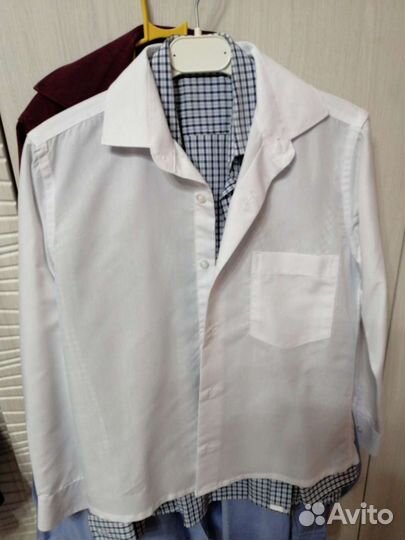 Рубашки школьные. С 31 по 34р