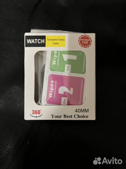 Бампер чехол на часы Apple Watch 40мм 4/5/6/se