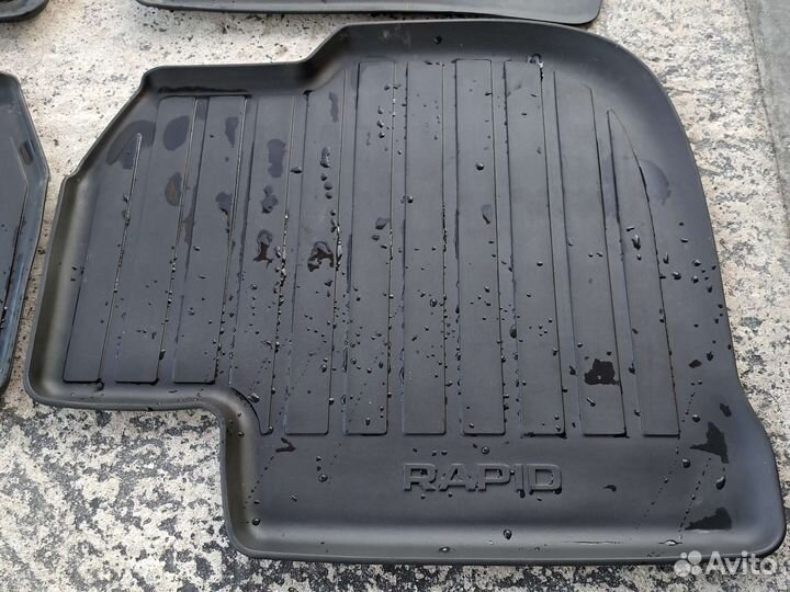 Автомобильные коврики на Шкода Рапид 2016г.в
