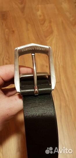 Мужской кожаный ремень