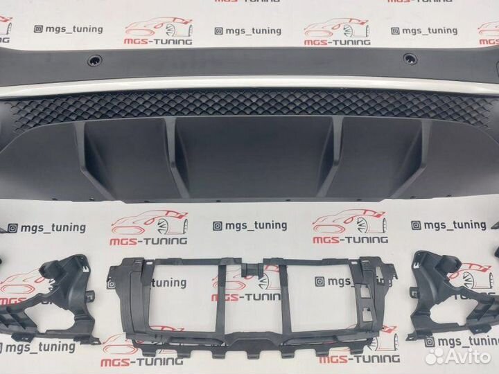 Диффузор 63 AMG Chrome на Mercedes GLS-Class X167