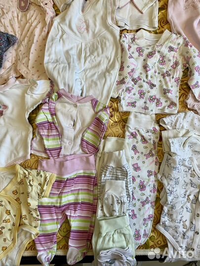 Детская одежда для новорождённых 56-70