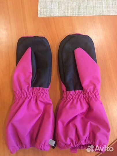 Варежки краги детские на осень Lassie, на 4-6 лет