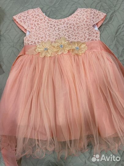 Платье для девочки 86 92