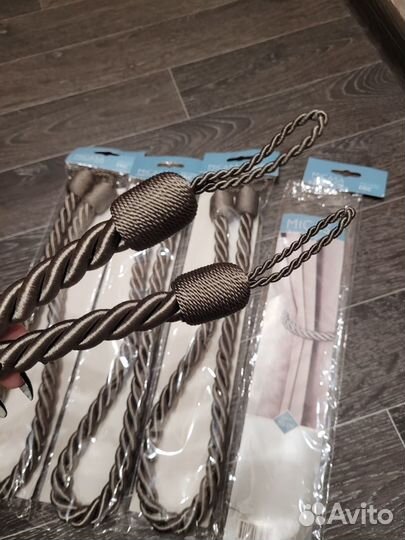 Новые подхваты для штор / подхват-шнур для штор