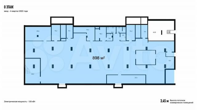 Свободного назначения, 898 м²
