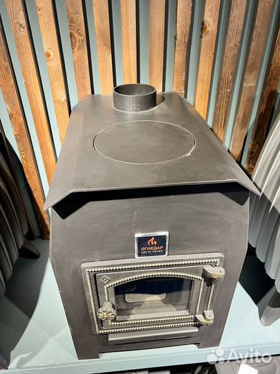 Печь-камин отопительный Везувий
