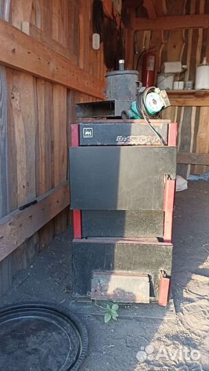 Твердотопливный котёл 