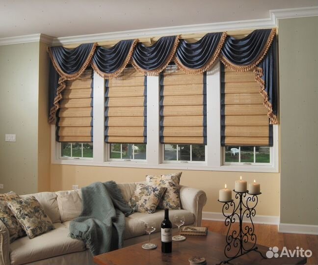 Римские шторы с бесплатным замером и доставкой