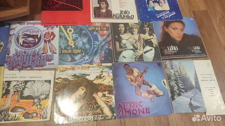 Виниловые пластинки СССР