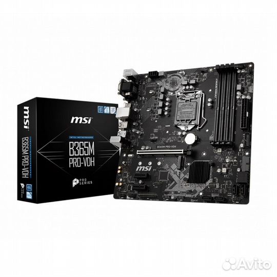 Плата MSI B365M PRO или комплект + i3 9100F