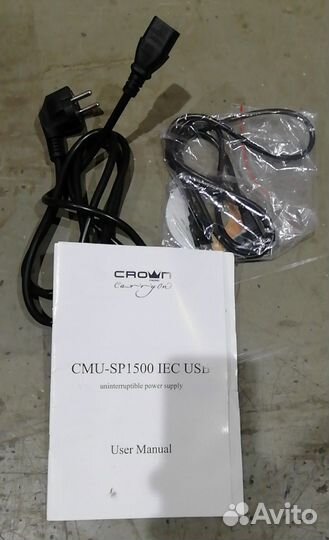 Источник бесперебойного питания crown CMU-SP1500IE