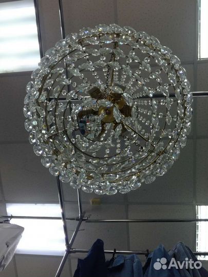 Люстра хрустальная СССР