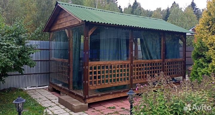 Мягкие окна для террас