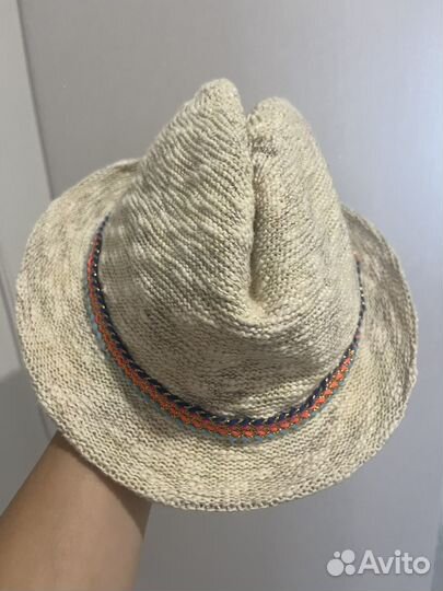 Соломенная шляпа zara