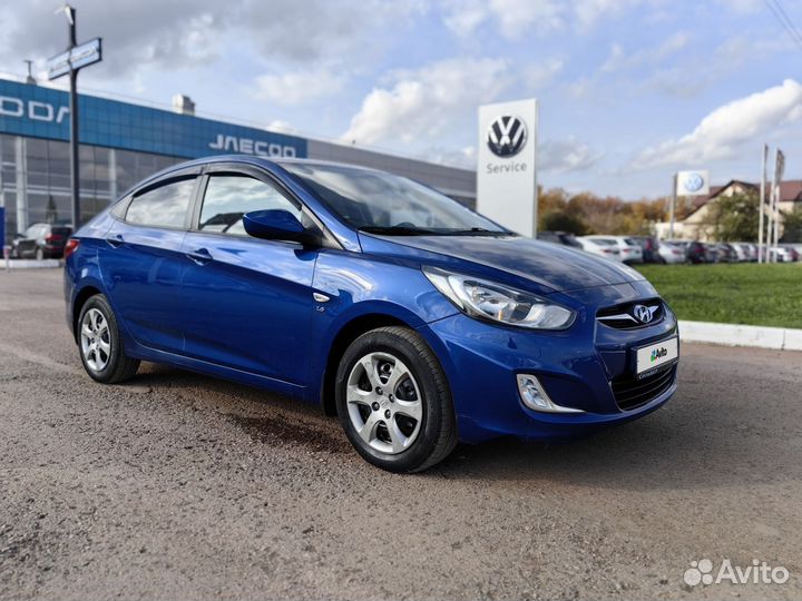 Hyundai Solaris 1.6 AT, 2012, 136 462 км