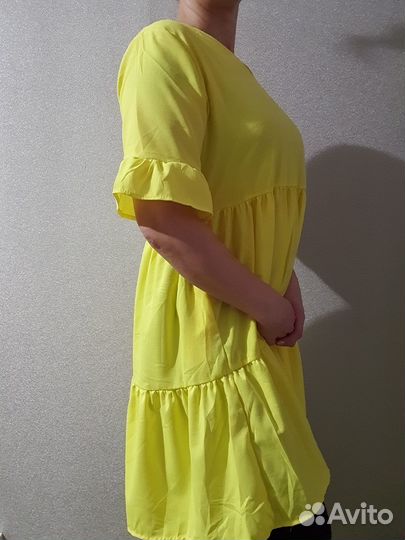 Платье домашнее для беременных 46р