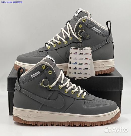 Кроссовки Nike Air Force 1 Duckboot (с мехом) (Арт.39630)