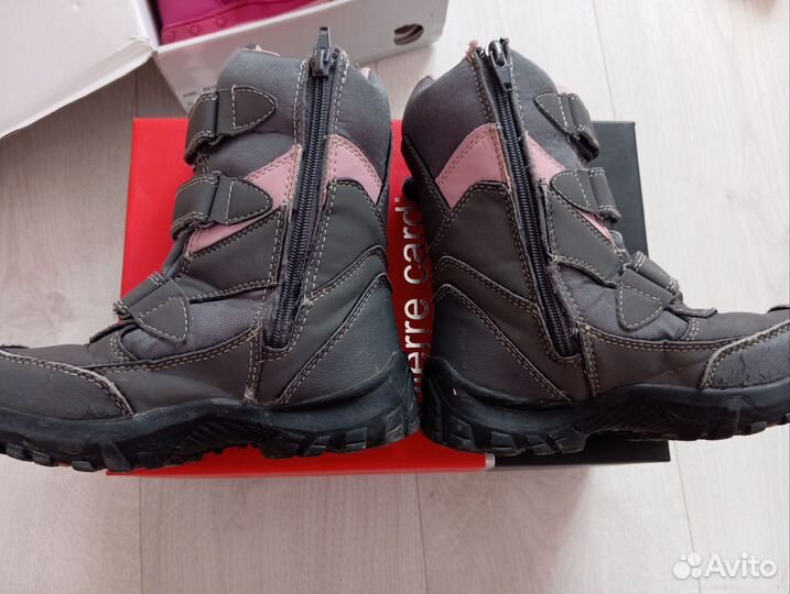 Ботинки зимние для девочки 29 размер