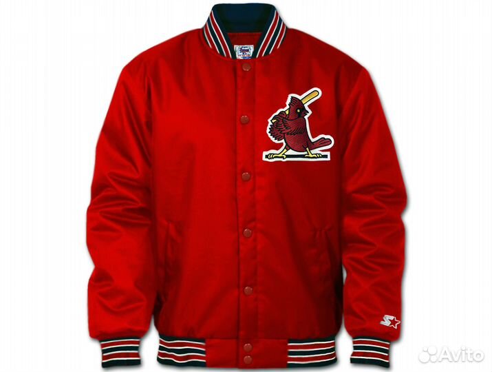 Винтажная клубная куртка MLB (Made in USA)