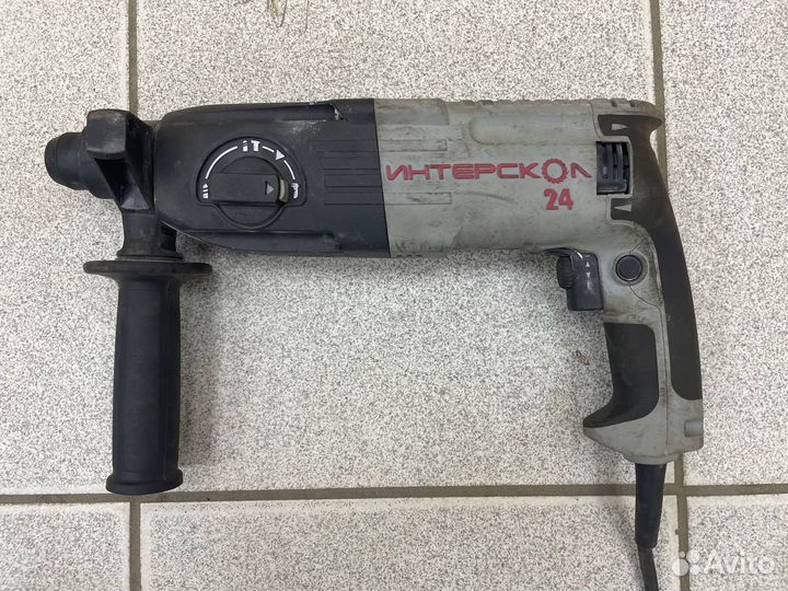 Дрель ударная интерскол п-24/700эр