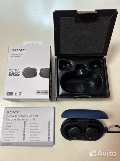 Беспроводные наушники Sony WF-XB700