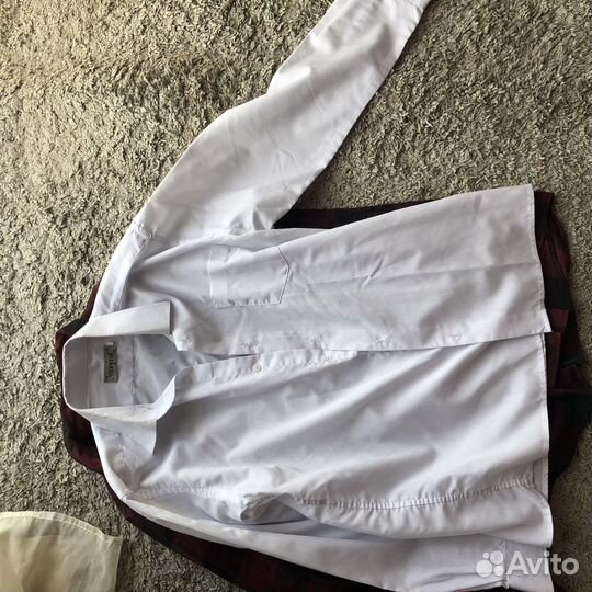 Пакет новых рубашек на мальчика 164