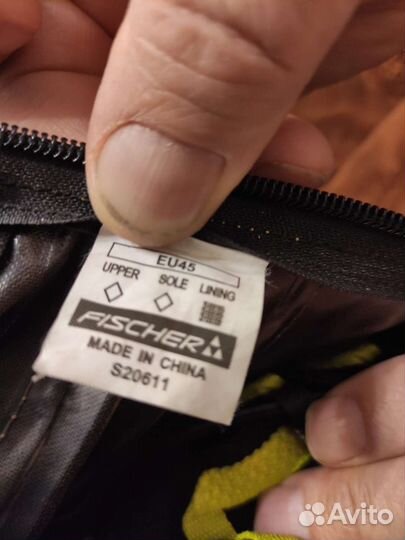 Ботинки fischer мужские