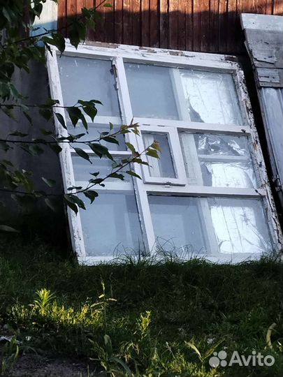 Окна стеклянные бу