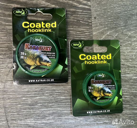 Поводковый материал в оплетке Katran Karakurt
