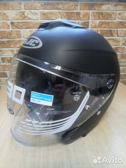 Мотошлем HJC i30 semi flat black