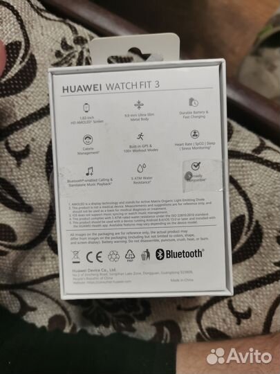 Смарт часы huawei watch fit 3 46мм