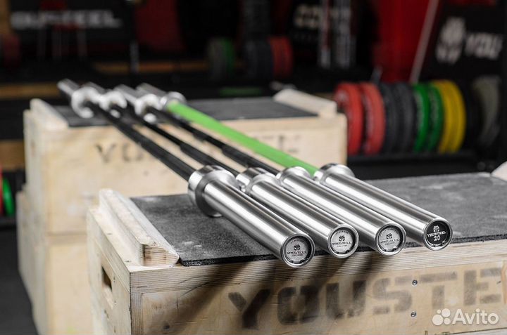 Гриф тяговый YouSteel Power Bar 20кг 230cм до 800к