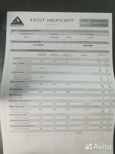 Форсунка топливная Land Rover Discovery IV 306DT