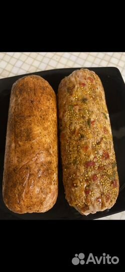 Домашний рулет из курицы и индюшатины