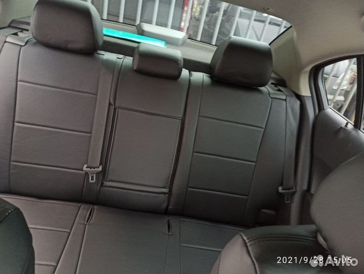 Авточехлы из экокожи для KIA Rio