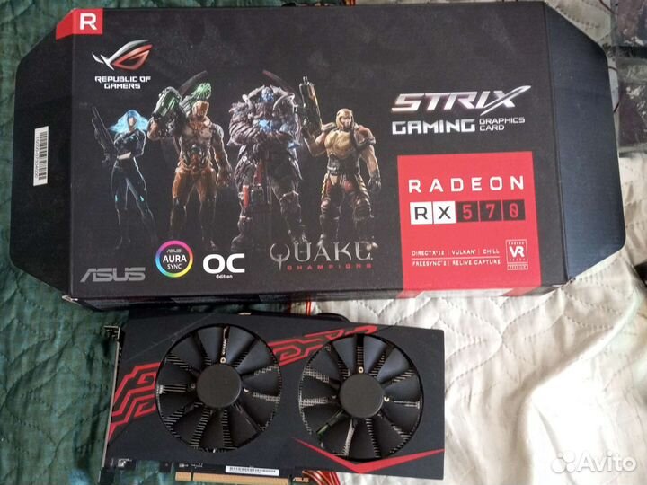 Видеокарта RX 570 4gb