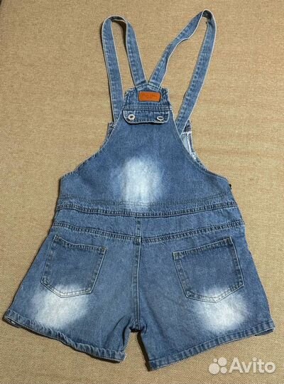 Джинсовый комбинезон и шорты