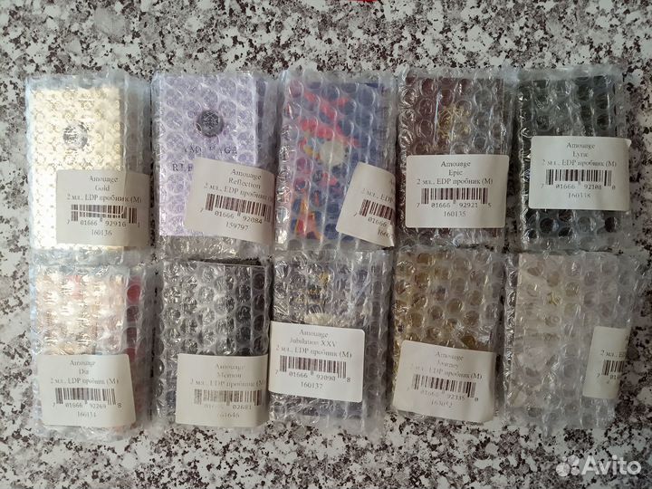 Amouage Interlude man + 10 пробников дома