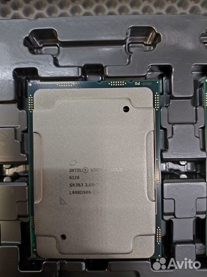 Процессор Xeon Gold 6126 2.6-3.7GHz 12-core