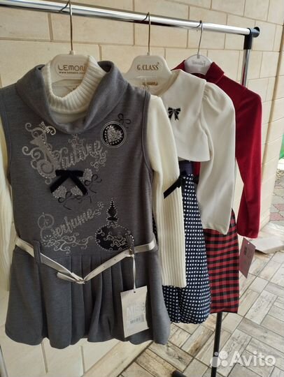 Платье для девочки 104 110 116 Турция