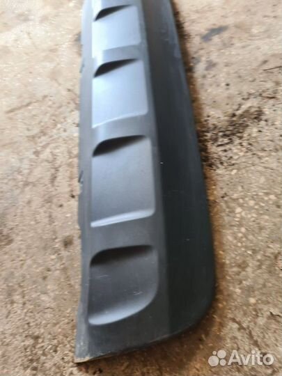 Юбка бампера задняя Kia Picanto 1 2008