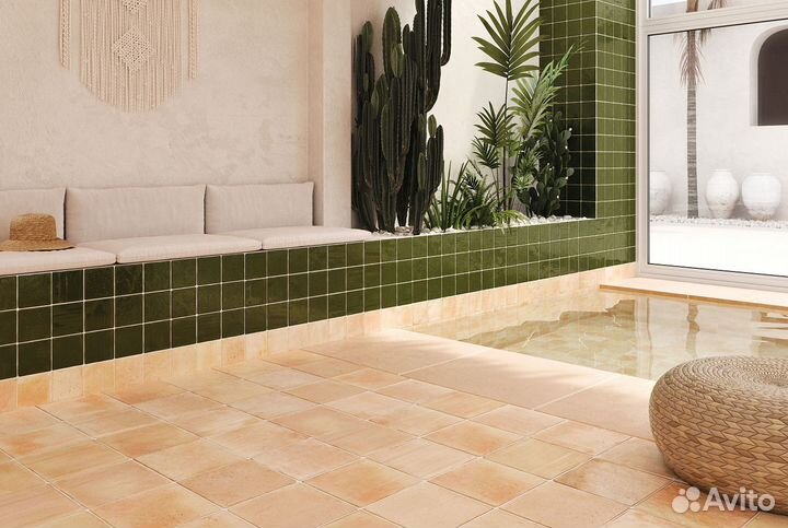 Плитка Roots 11X11 напольная, настенная, универсальная - под камень, Испания