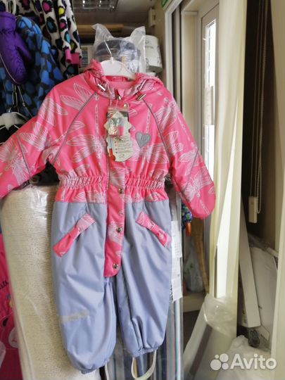 Комбинезон демисезонный для девочки 92